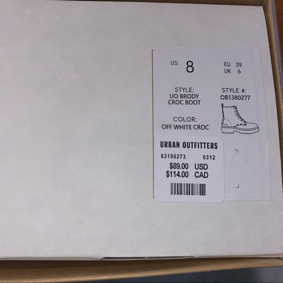 Urban outfitters croc boot - Picture 8 of 9